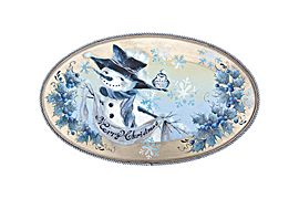 藤崎ミサ子さん「Diamond dust in the Happy snowman」