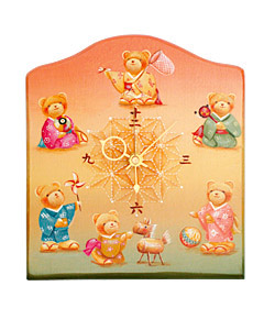 滝紀子さん「和時計”わらべ”」