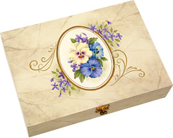 近藤理恵子さん「Pansy & Viola Box」