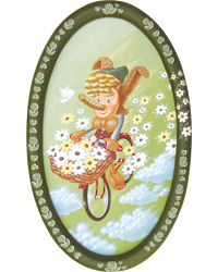 あいうらヒロシさん「花つみサイクリング」