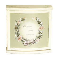 松本春美さん「ユリのアールラック」