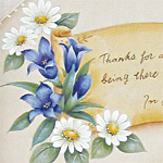 岡三佳子さん「野に咲く花たち」部分