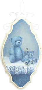 岡三佳子さん「青色ベア」