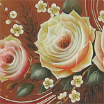 大倉美和さん「初春」部分